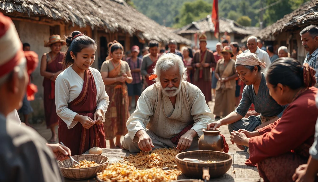 Local Culture Through Community Traditions